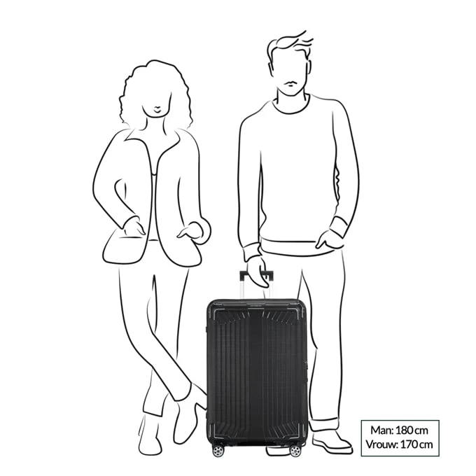 Samsonite Lite-Box Spinner 69 Deep Blue - Image 2