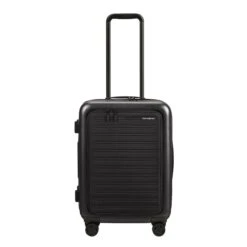 Samsonite Stackd Spinner 55 Exp Easy Access Black
