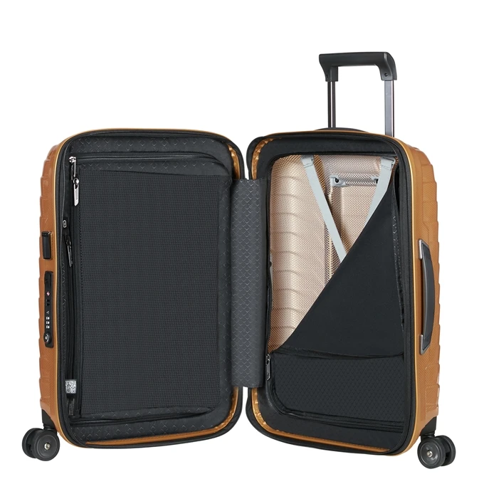 Samsonite Proxis Spinner 55 Expandable Honey Gold - Image 8