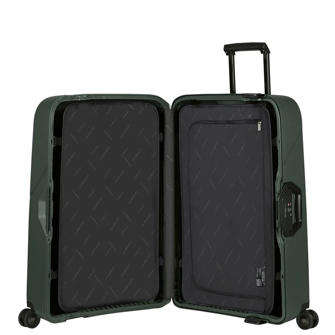 Samsonite Magnum Eco Spinner 75 Set Van 2 Forest Green - Image 6