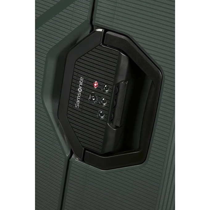 Samsonite Magnum Eco Spinner 75 Set Van 2 Forest Green - Image 8