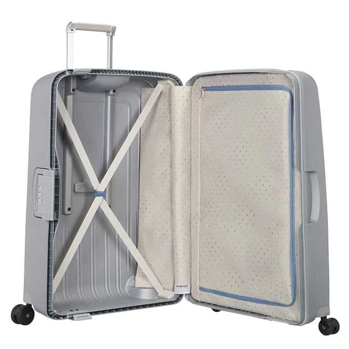 Samsonite S'Cure Spinner 69 Silver - Image 3