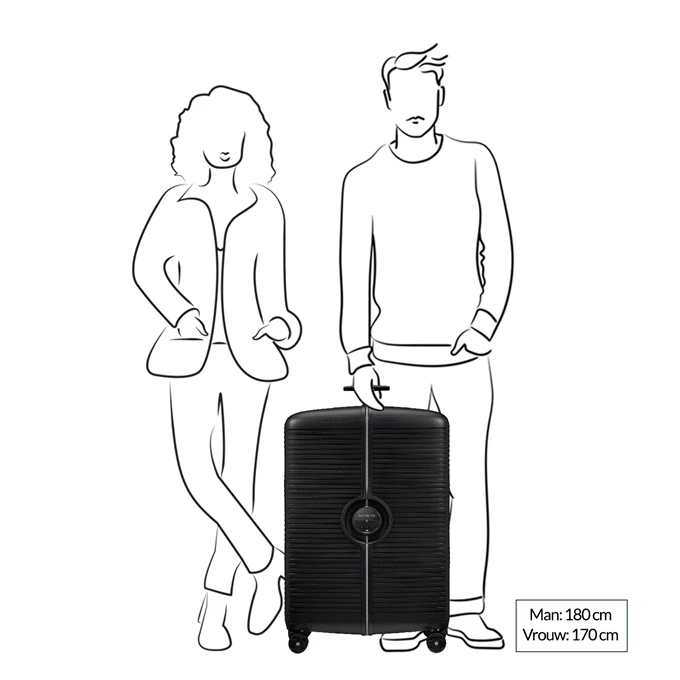 Samsonite Ibon Spinner 76 Black - Image 2