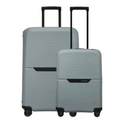 Samsonite Magnum Eco Spinner 55 + 75 Set Ice Blue