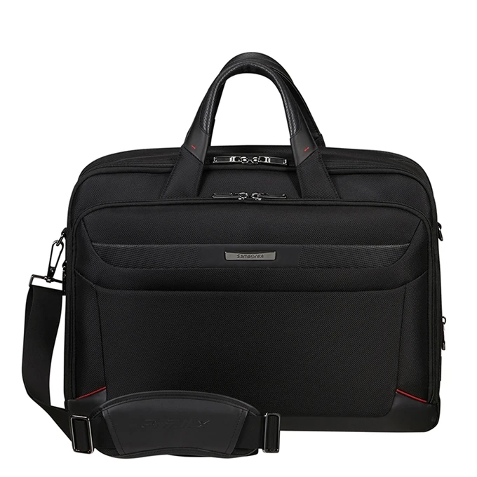 Samsonite Pro-DLX 6 Bailhandle 17.3'' EXP Black