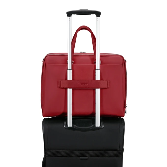 Samsonite Zalia 3.0 Bailhandle 2 Comp 15.6" Dark Red - Image 7
