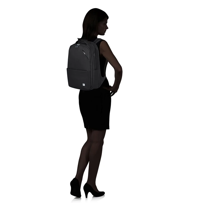 Samsonite Workationist Laptop Backpack 15.6'' + Clothing Compartment Black - Image 2