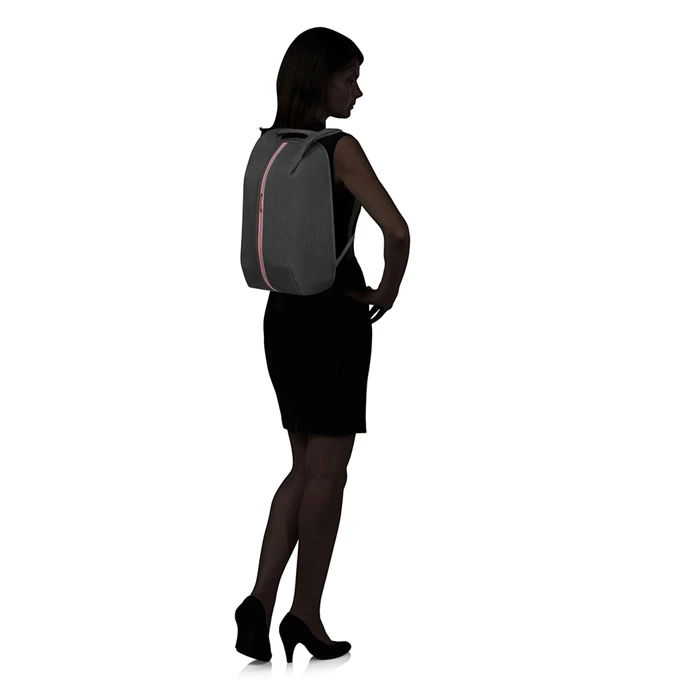 Samsonite Securipak S Laptop Backpack 14.1'' Black Steel - Image 2